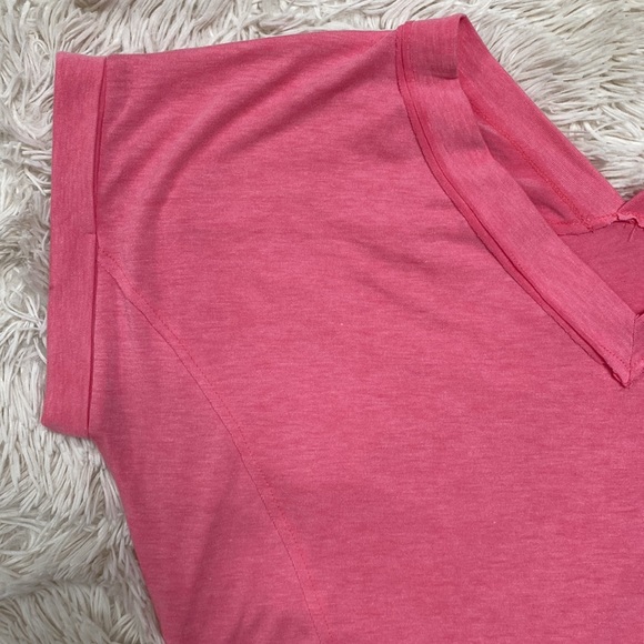 Cherish Dolman Sleeve V-Neck Top 💗 Pink - Picture 5 of 13